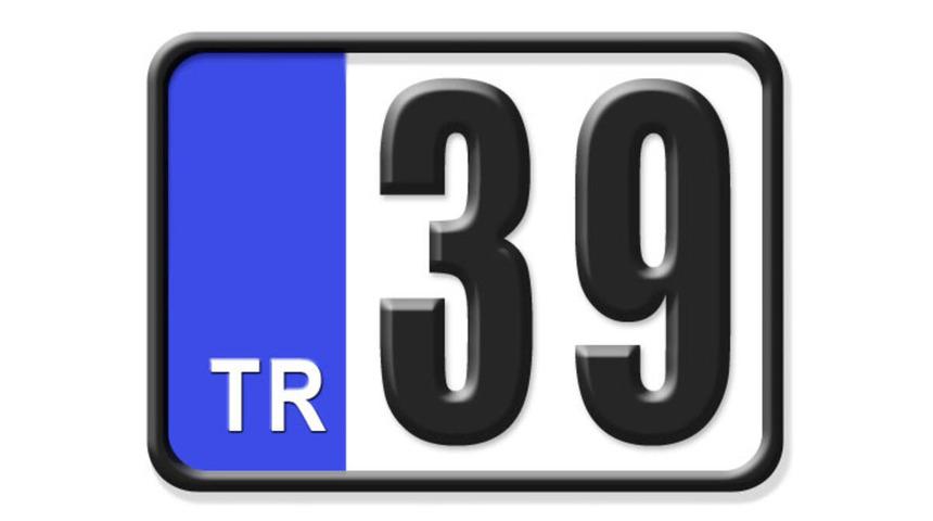 39 nerenin plakası? Hangi ilin araç plaka kodu 39?
