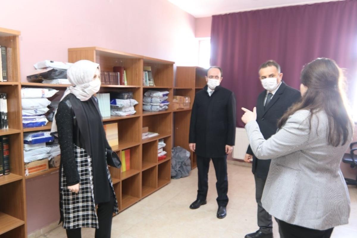 Kaymakam Solak&rsquo;tan mahalle ziyareti