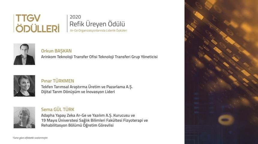 Anadolu Üniversitesine bir ödül de Türkiye Teknoloji Geliştirme Vakfı’ndan