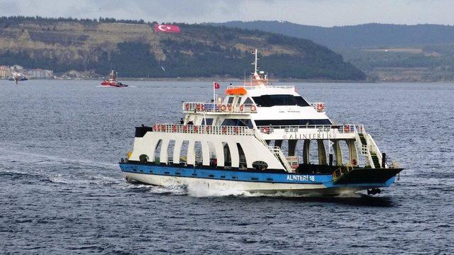 Bozcaada’ya yarınki tüm feribot seferleri iptal
