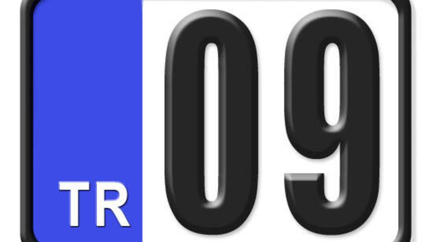 09 nerenin plakası? Hangi ilin araç plaka kodu 9?