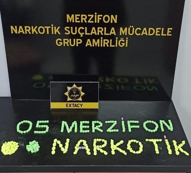 Uyuşturucu haplarla yakalanan zanlı tutuklandı 1