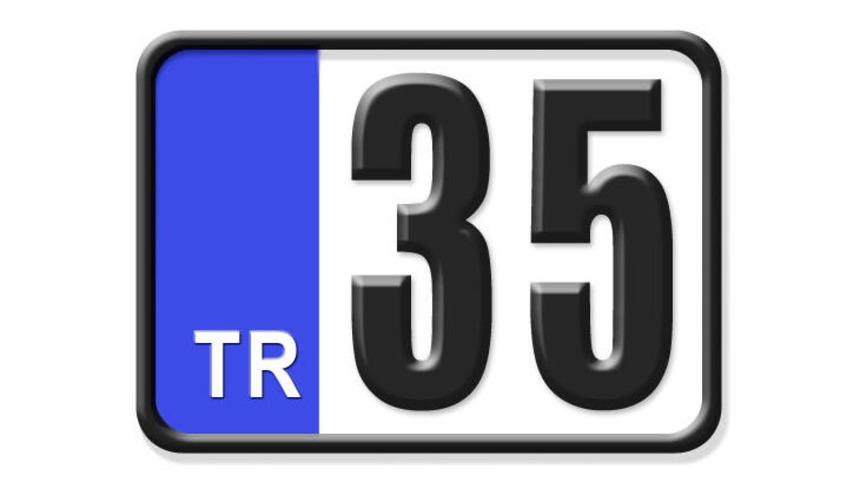 35 nerenin plakası? Hangi ilin ara&ccedil; plaka kodu 35?