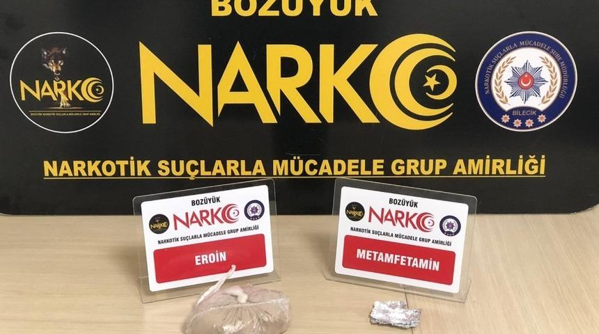 Boz&uuml;y&uuml;k&rsquo;te uyuşturucu operasyonu, 1 kişi tutuklandı