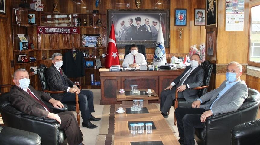 Durgun başkan Yeşil ile bir araya geldi