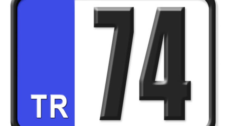 74 nerenin plakası? Hangi ilin ara&ccedil; plaka kodu 74?