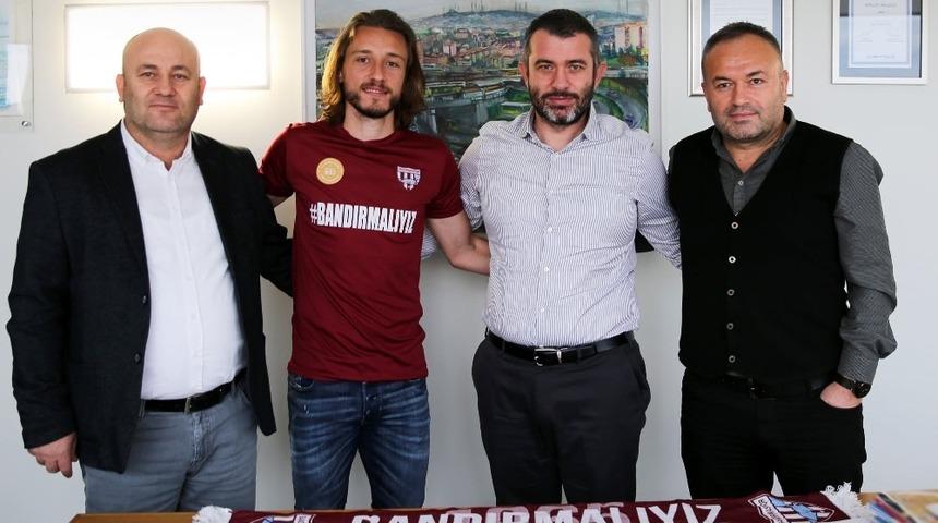 Taha Yal&ccedil;ıner Bandırmaspor&rsquo;da