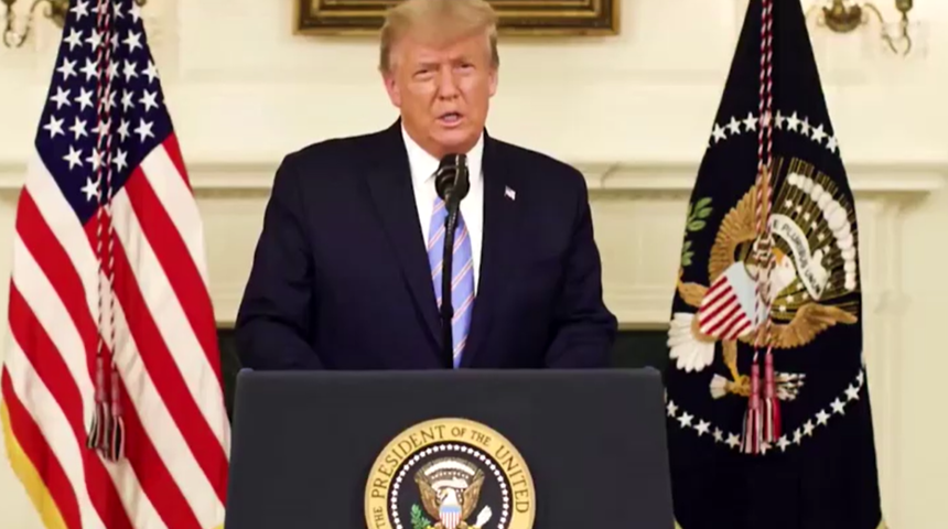 Son dakika! Trump'tan Kongre baskını açıklaması