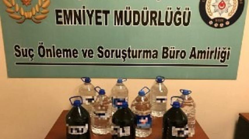 Gaziantep&rsquo;te 45 litre ka&ccedil;ak alkol ele ge&ccedil;irildi