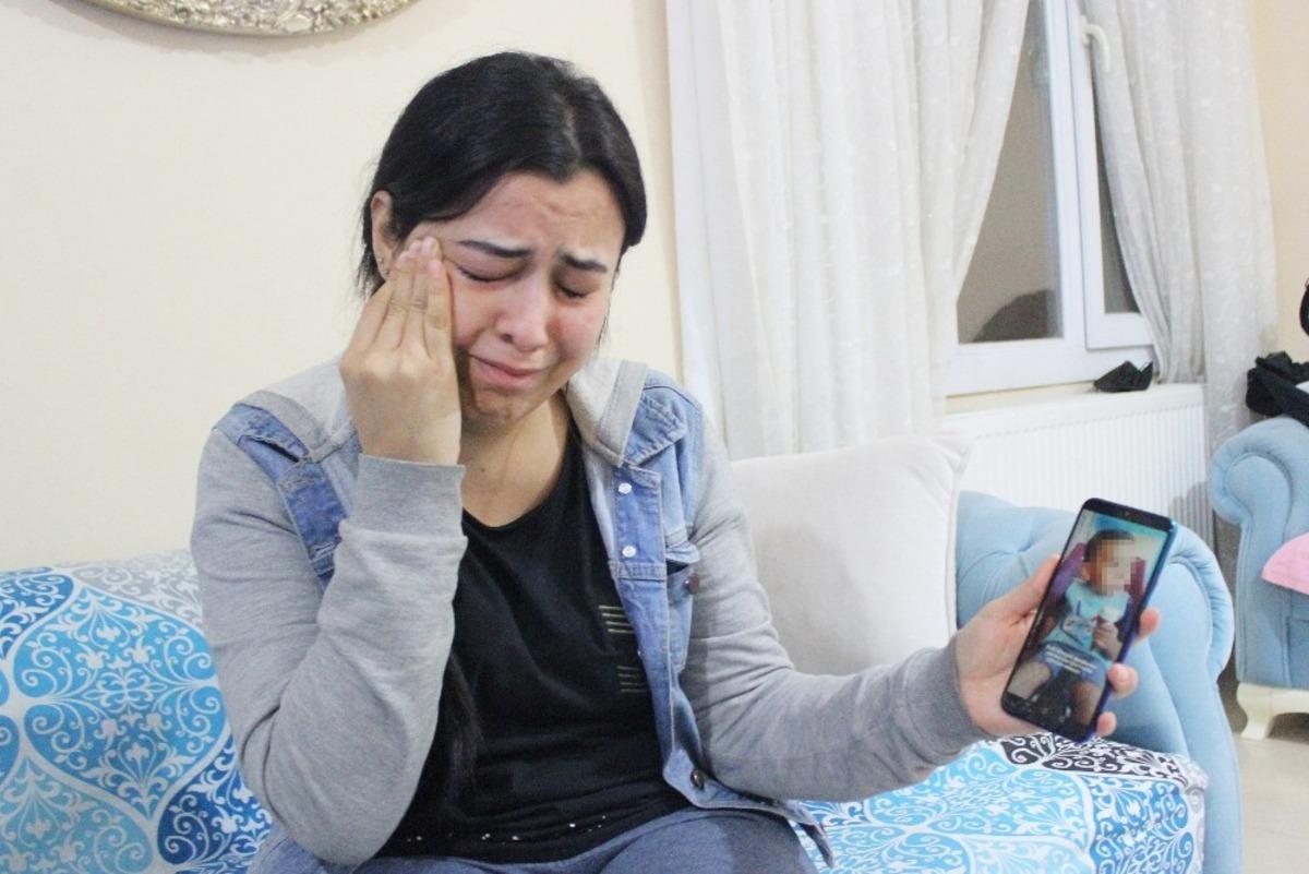 Ayrıldığı eşi tarafından &ccedil;ocuğu ka&ccedil;ırılan annenin feryadı