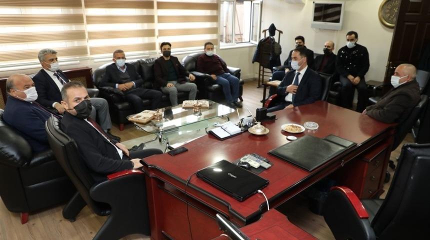 Vali Makas, milletvekilleriyle birlikte ziyaretlerde bulundu