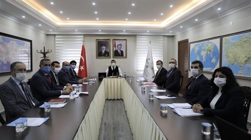 Vali Sarıibrahim Başkanlığında K&Uuml;Sİ toplantısı ger&ccedil;ekleştirildi