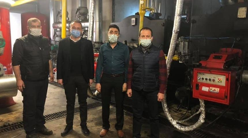 Simav’da ilk doğal gaz Devlet Hastanesi’ne