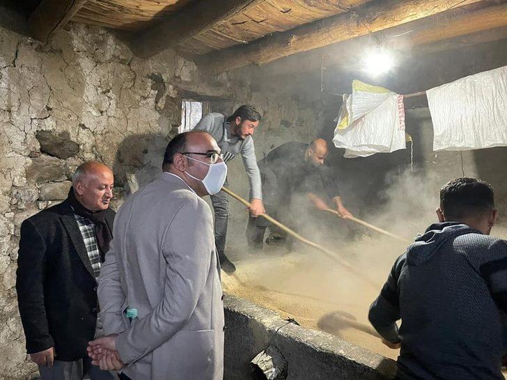 Tarihi 400 yıllık taş değirmende tahin üretimi başlandı G1