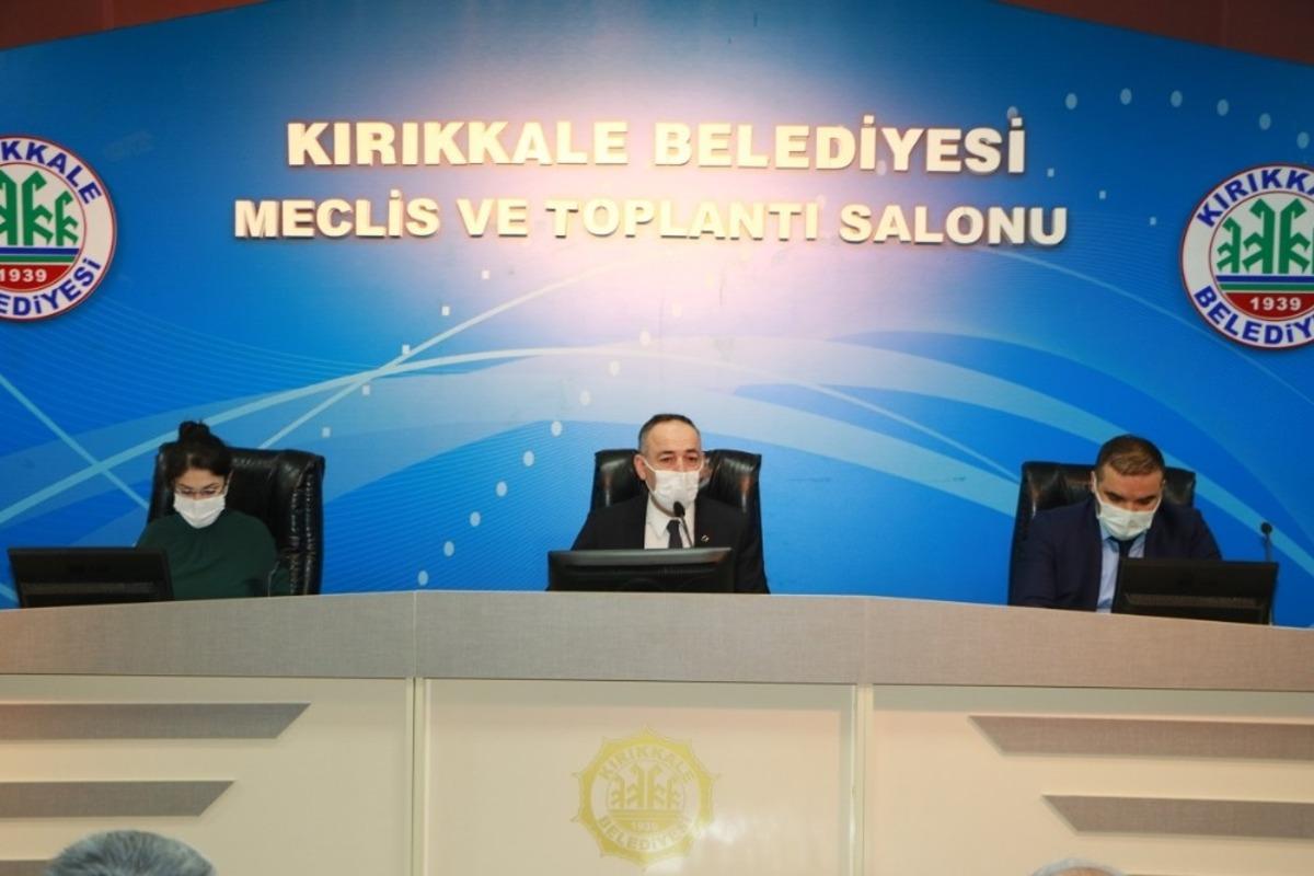 Kırıkkale Belediyesi 2021 yılının ilk meclis toplantısını ger&ccedil;ekleştirdi