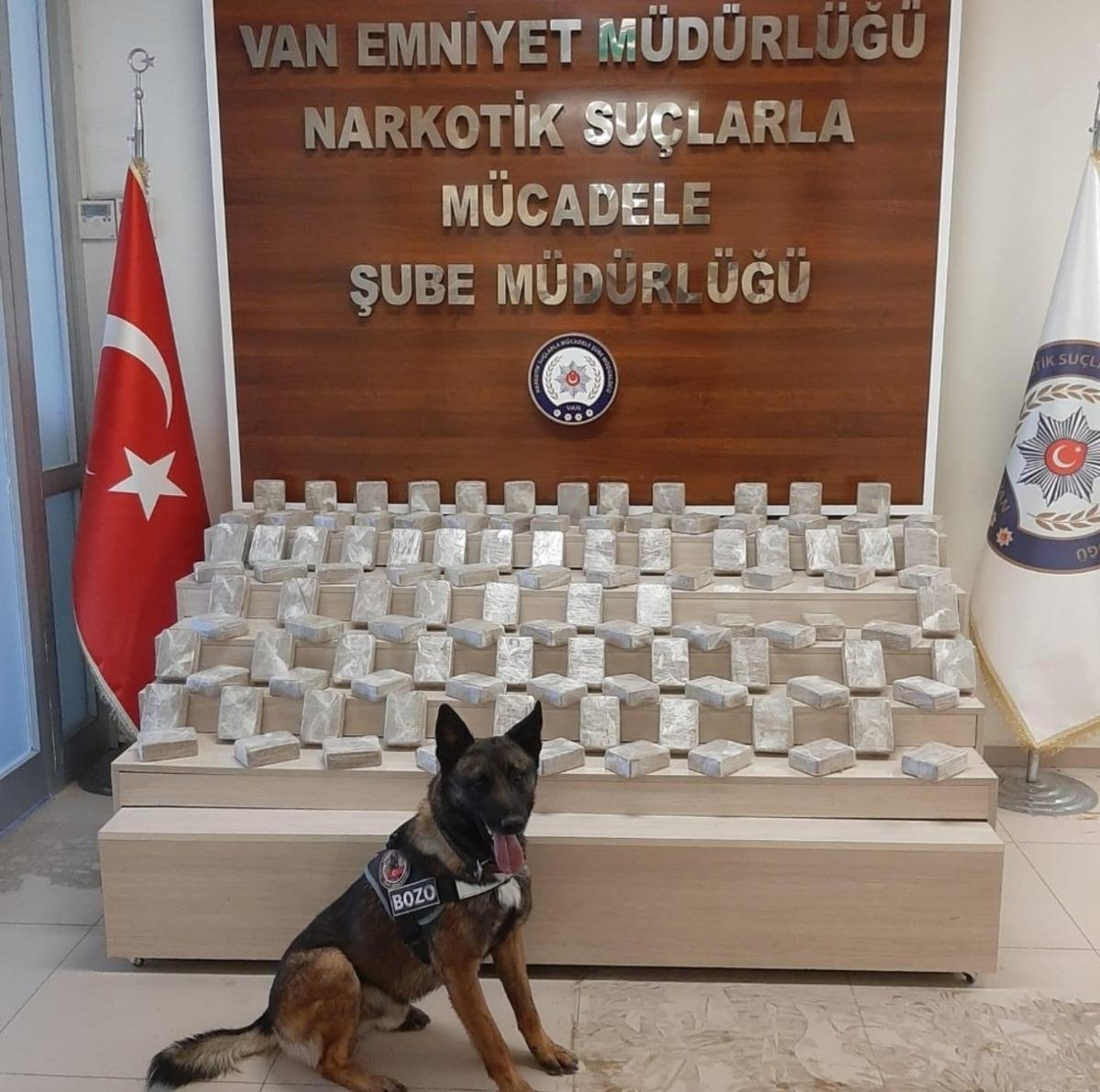 Van&rsquo;da g&uuml;venlik g&uuml;&ccedil;leri 2020 yılında 7 ton 897 kilo uyuşturucu ele ge&ccedil;irdi