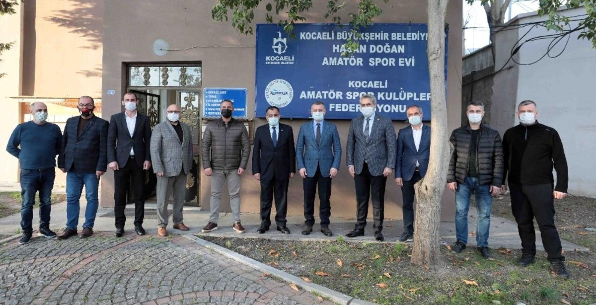 Başkan B&uuml;y&uuml;kakın, &ldquo;Amat&ouml;r spor Kocaeli&rsquo;de daha da g&uuml;&ccedil;lenecek&rdquo;
