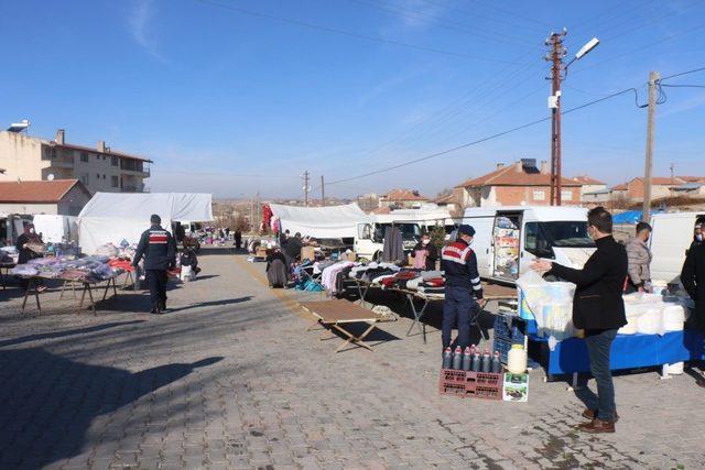 Boğazlıyan’da jandarmadan pazar yerlerinde sıkı denetim