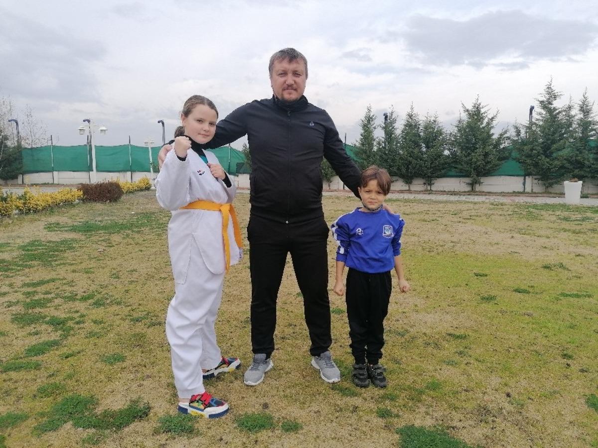 Yunusemreli kardeşlerin spor sevgisi