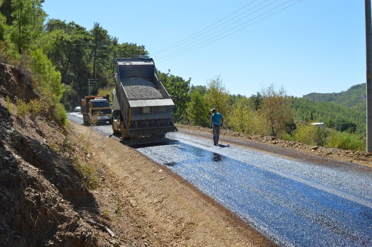 Kırsal alan yollarına 33 milyonluk yatırım