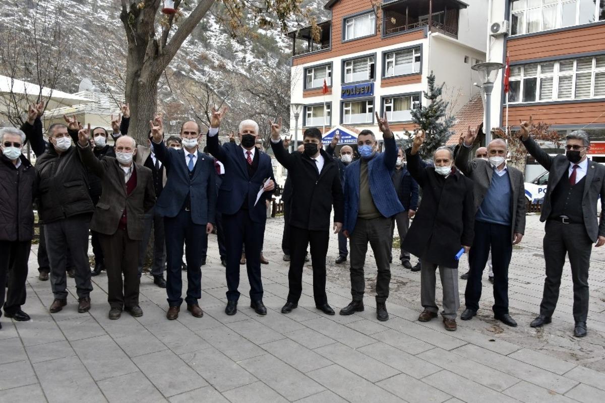 MHP G&uuml;m&uuml;şhane Teşkilatı&rsquo;ndan polise destek