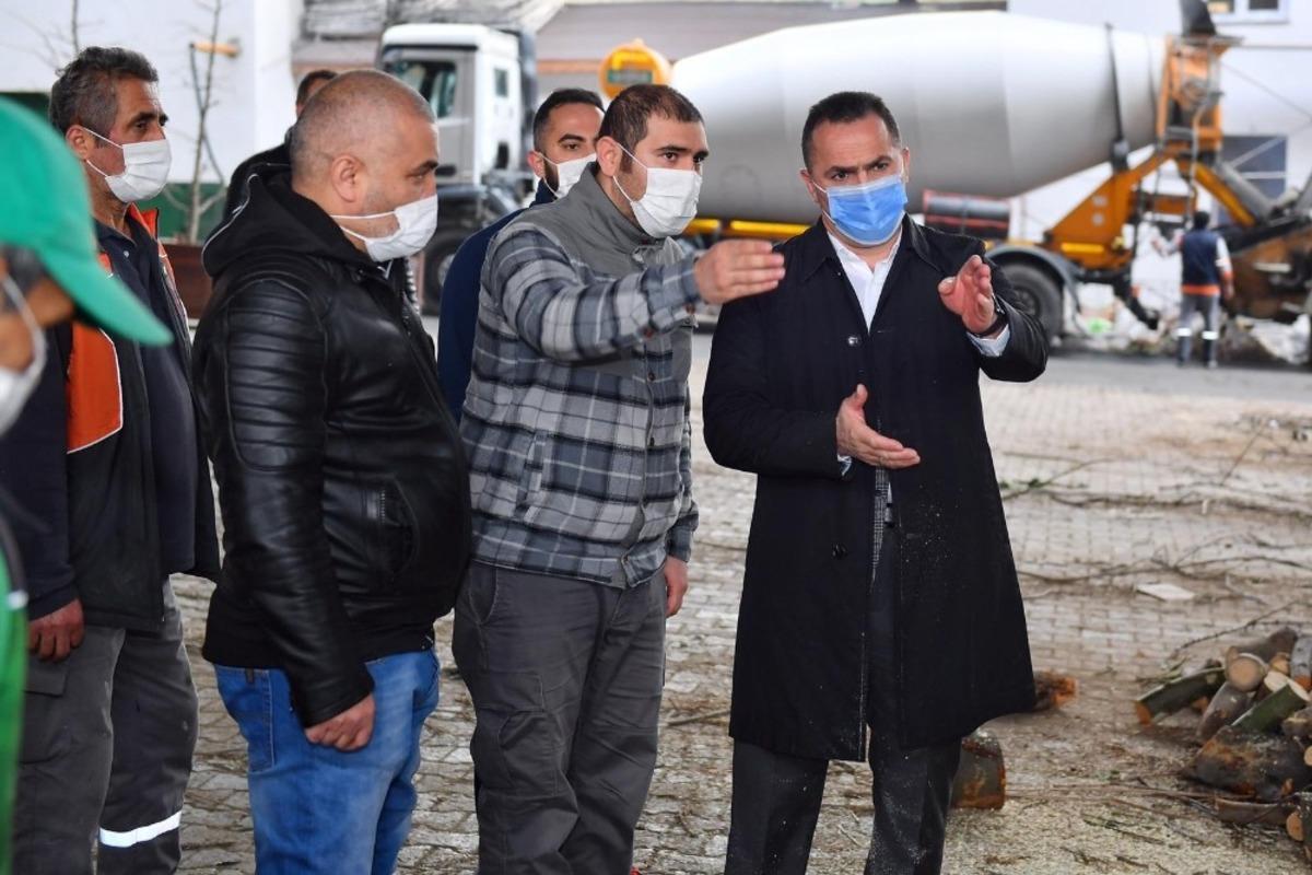 Beyoğlu&rsquo;nda budanan ağa&ccedil; dalları vatandaşlara yakacak olarak dağıtılıyor