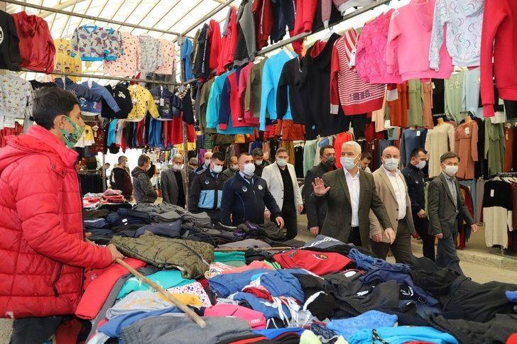 Saruhanlı’da pazarcı esnafından 2 ay sergi yeri ücreti alınmayacak G4