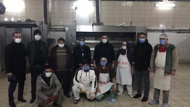 Belediye Başkan Yardımcısı Aydemir Halk Ekmek Fabrikası’nı inceledi