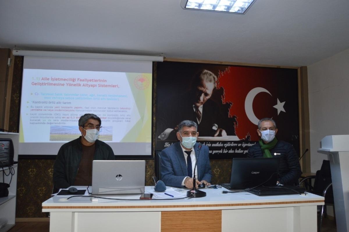 Besni&rsquo;de kırsal kalkınma destekleri tanıtım toplantısı yapıldı