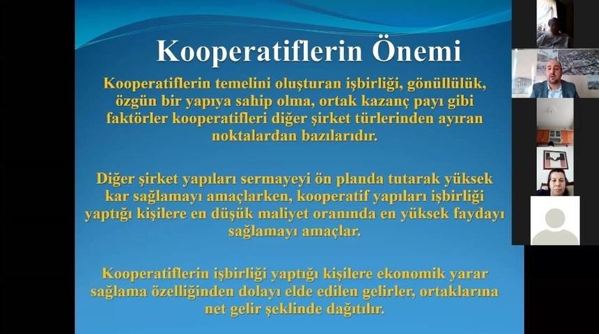 Tepebaşı’ndan satış, pazarlama ve kooperatifçilik eğitimi