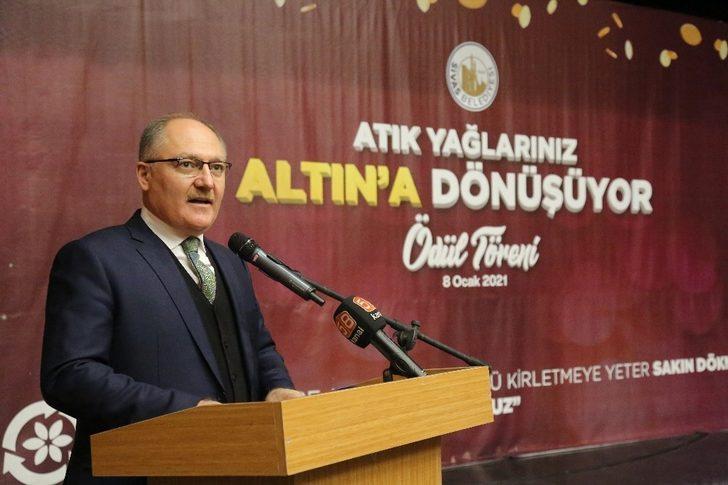 Atık yağ biriktirip çeyrek kazandılar G3