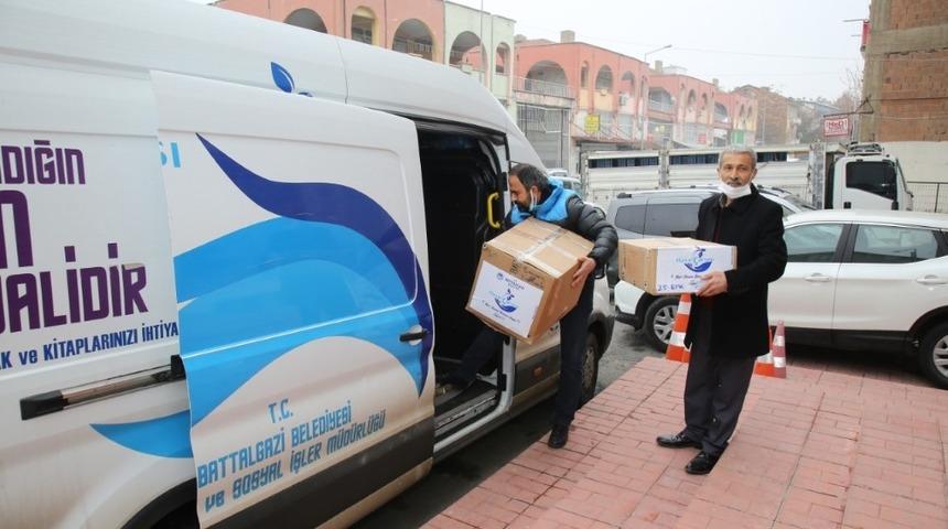 Battalgazi Belediyesi’nden Türkmen Dağı’na yardım eli