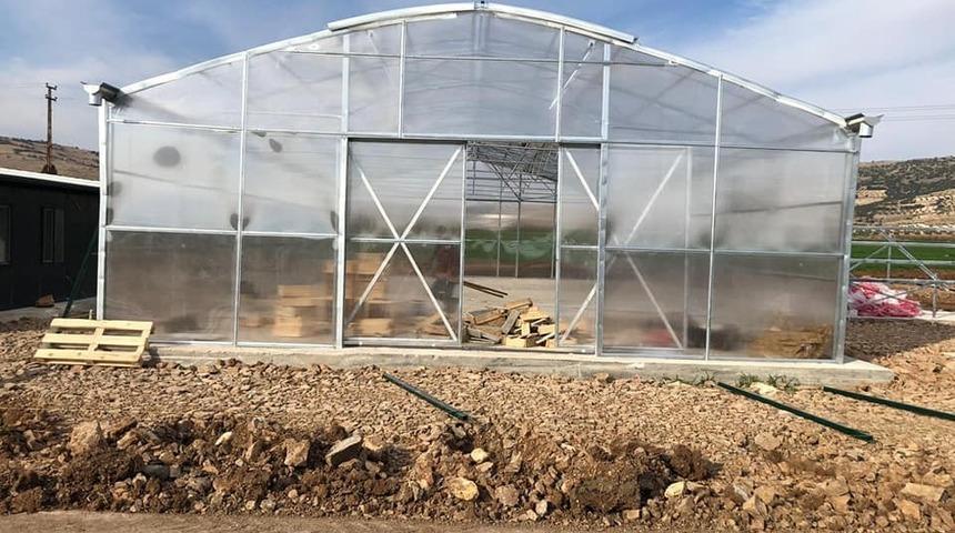 G&uuml;neş Enerjili Kurutmalık Sebze Tesisi sona gelindi