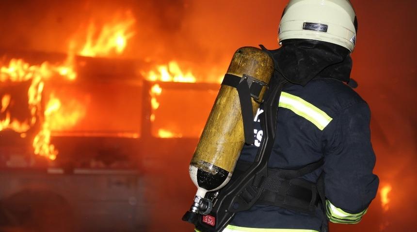 Konya İtfaiyesi 12 bin olaya m&uuml;dahale etti