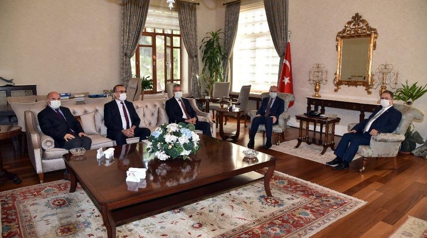 Özel Güvenlik Denetleme Başkanı Çelik’ten Vali Karadeniz’e ziyaret