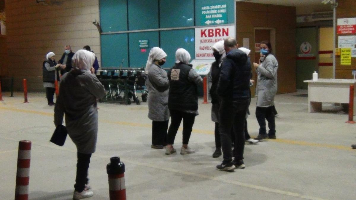 Tinerden zehirlenen 20 kadın iş&ccedil;i hastanelik oldu