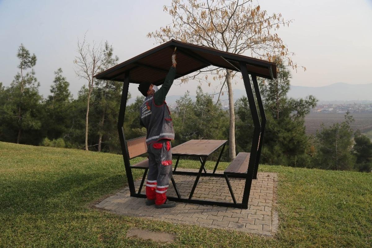 B&uuml;y&uuml;kşehirden park ve bah&ccedil;e bakımı