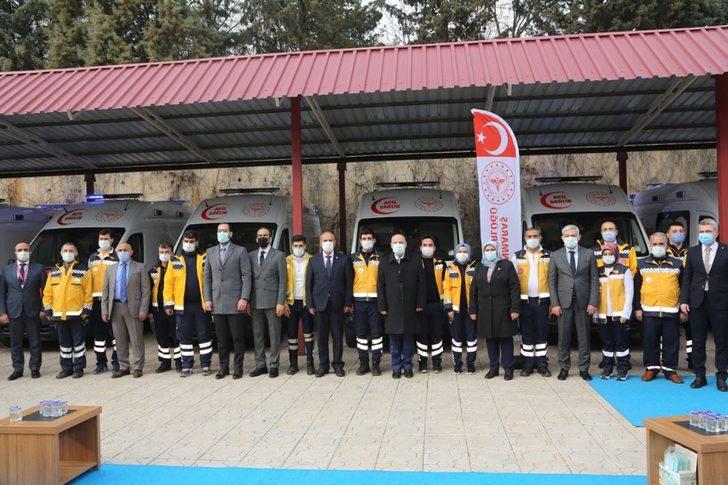 Kahramanmaraş’ta yeni ambulanslar ilk sirenlerini çaldı G3