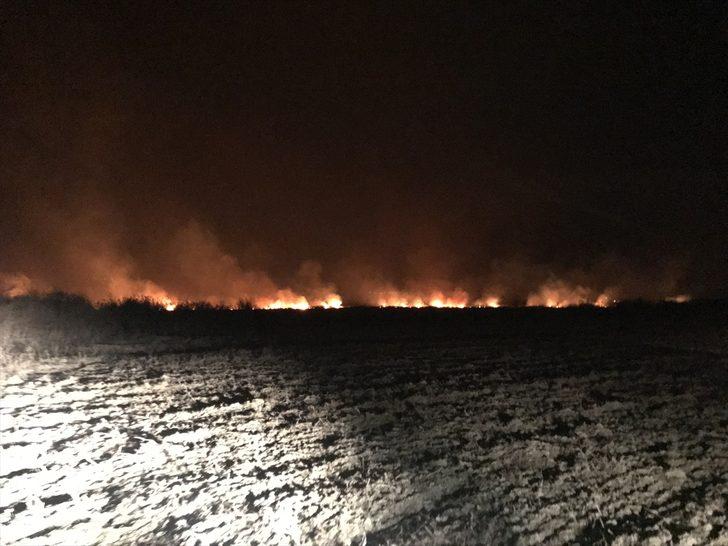 Bursa'daki sazlık yangını söndürüldü G5