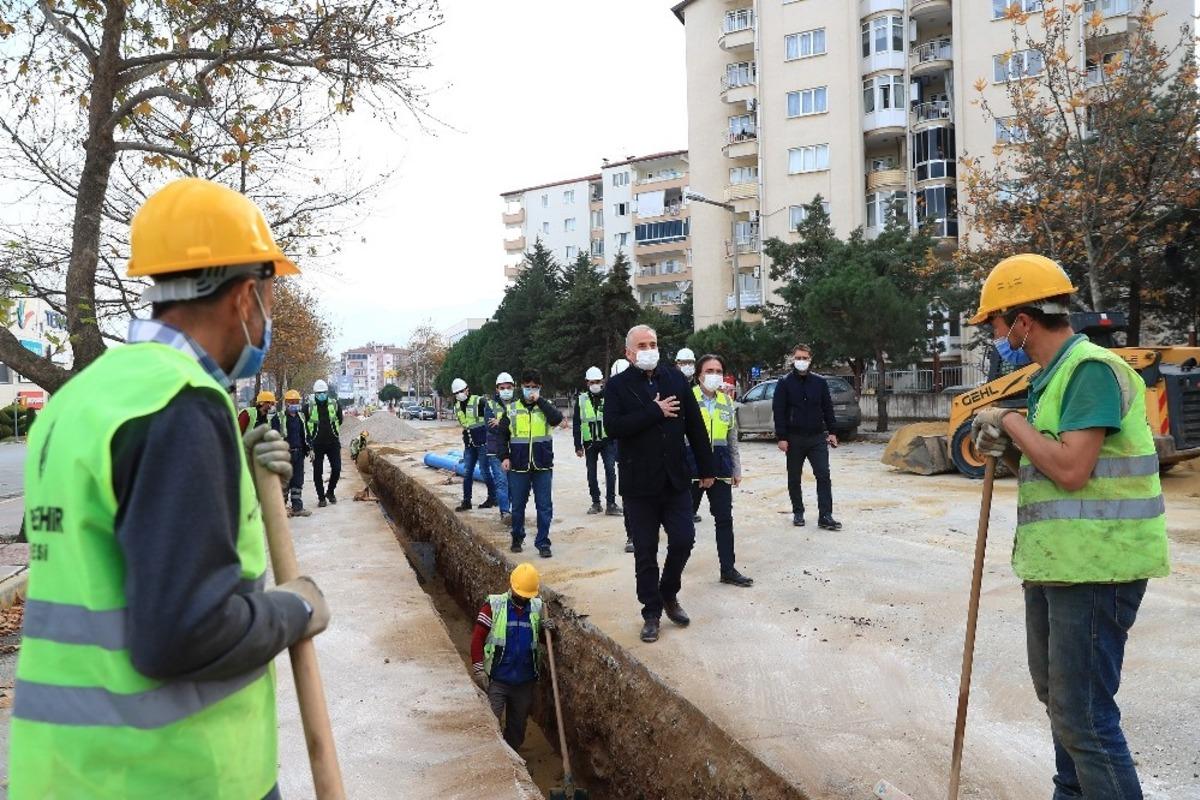 Yenişehir&rsquo;in i&ccedil;me suyu &ccedil;ilesi B&uuml;y&uuml;kşehir ile son buluyor