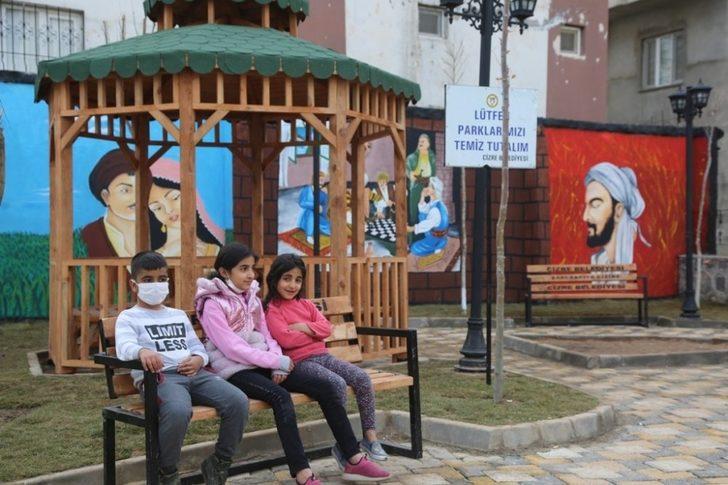 Cizre’de park yapım çalışmaları devam ediyor G4