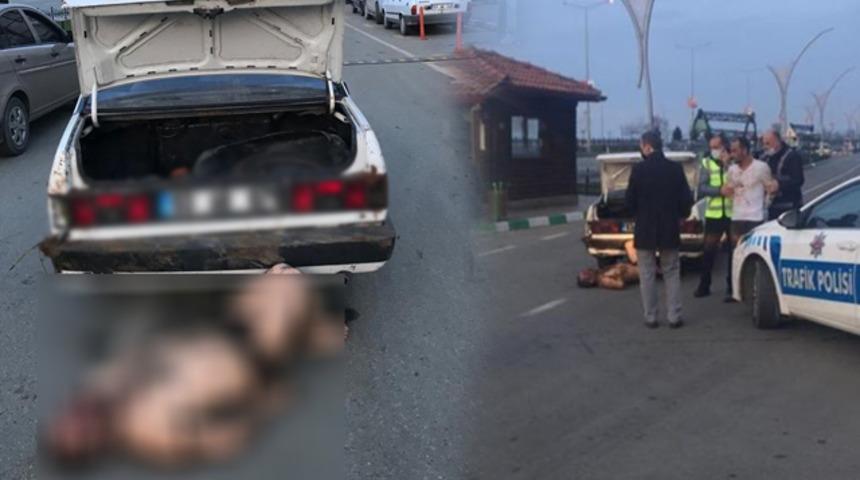 Rize'de dehşet! Polisin dikkati &uuml;zerine yakayı ele verdiler