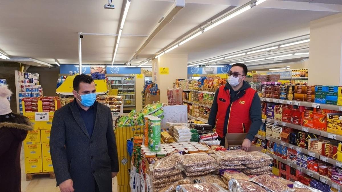 Algın&rsquo;dan esnafa yeni yıl ziyareti