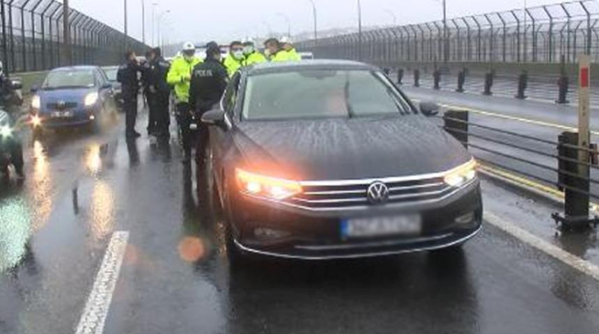 İstanbul'da hareketli dakikalar! Polisin 'dur' ihtarına uymadılar