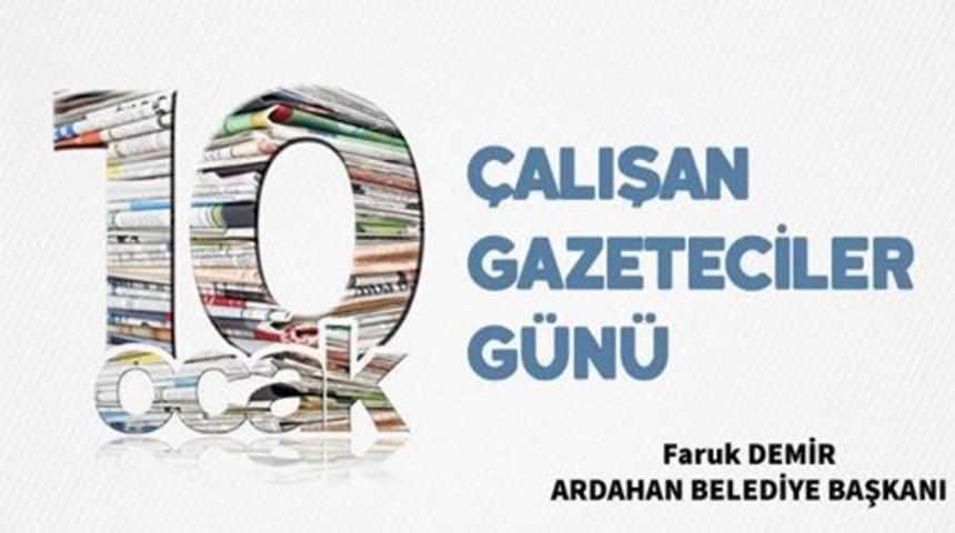 Başkan Demir&rsquo;den 10 Ocak &Ccedil;alışan Gazeteciler G&uuml;n&uuml; mesajı