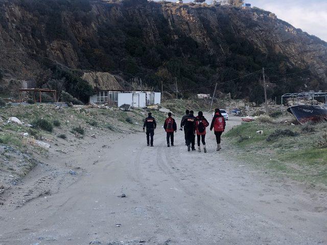Hatay’da denizde kaybolan genci arama çalışmaları devam ediyor 1