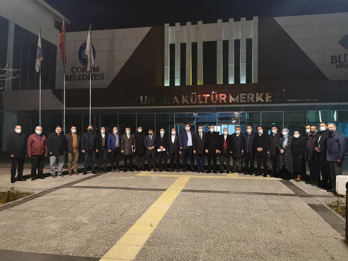 Milletvekileri belediye meclis grubuyla bir araya geldi