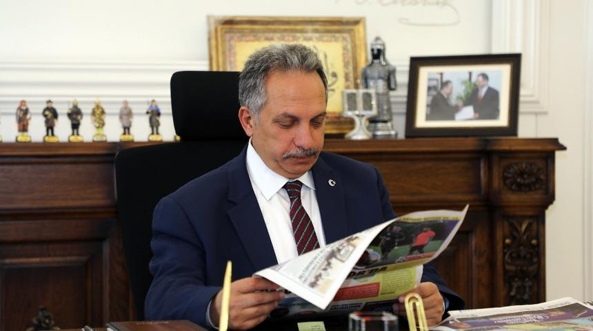 Başkan Yal&ccedil;ın: &ldquo;Gazetecilik zor ve sorumluluğu b&uuml;y&uuml;k bir meslek&rdquo;