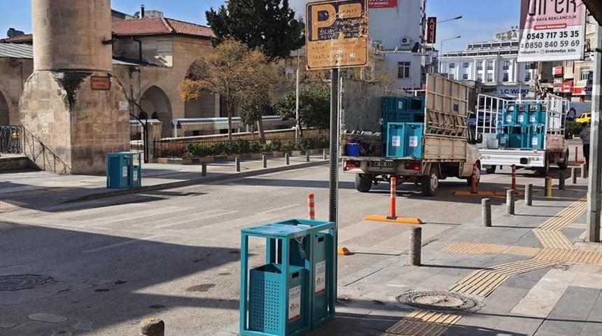 Sıfır Atık projesi kapsamında yeni &ccedil;&ouml;p kutuları