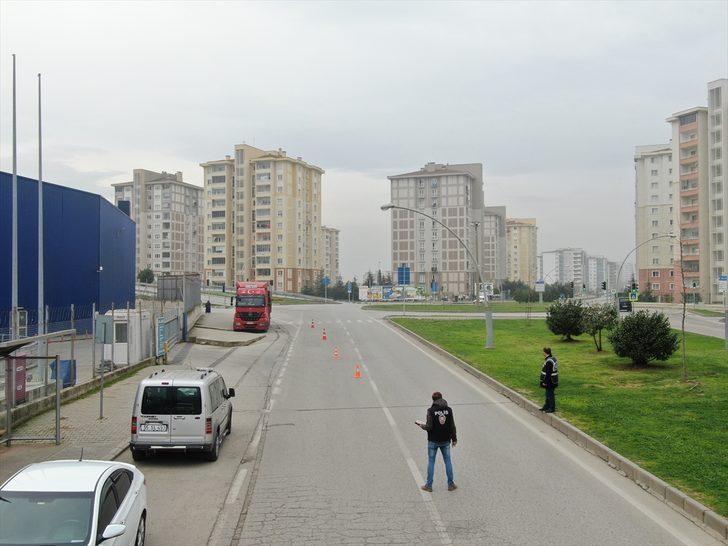 Samsun'da polis kısıtlama denetimlerini drone ile görüntüledi G1
